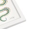 Serpent Skelet On Emerald Gold by Cat Coquillette Frame  - Americanflat